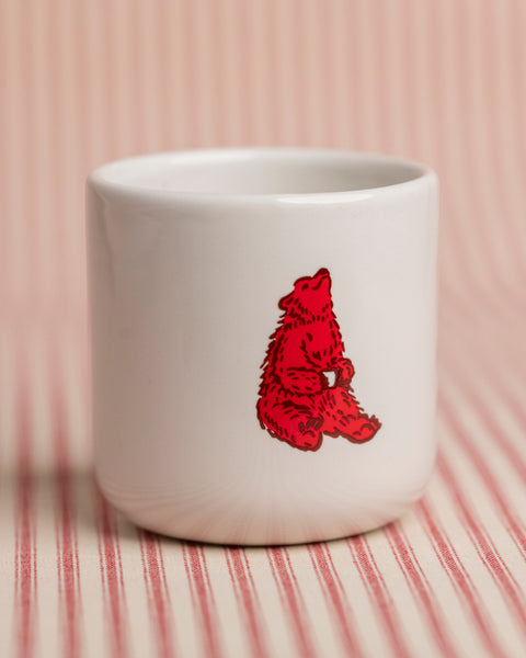 Quiet Red Bear Tumbler *New*